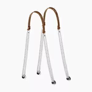 O bag long handles T-chain | burnt orange