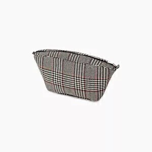 O bag sharm innerbag zip-up royal black/white/terracotta