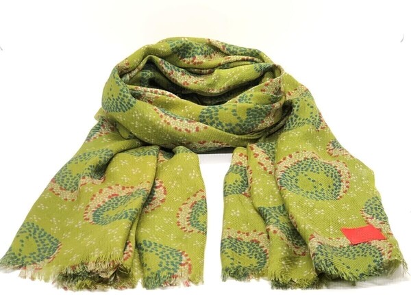 Erfurt sjaal | print | grass | Uitverkoop