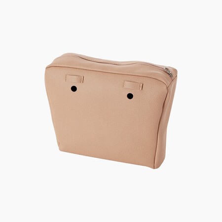 O bag mini innerbag zip-up with loops | tumbled | erika