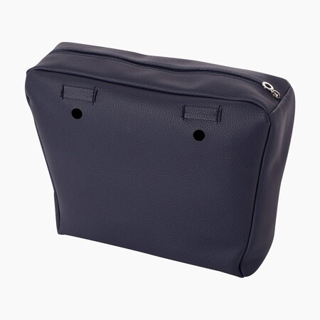 O bag classic innerbag zip-up with loops | tumbled | navy blue