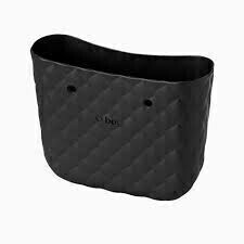 O bag classic body | capitonné | black