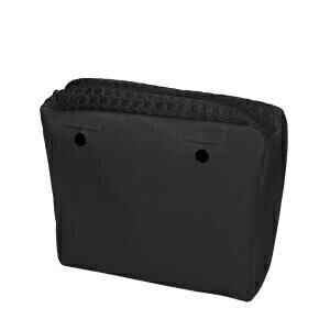 O bag classic innerbag zip-up with loops | quilted | black