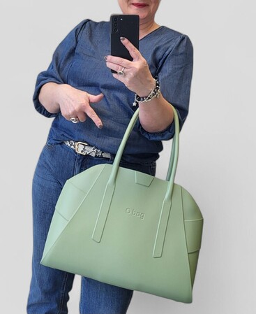 O bag unique matcha & seahorse | SALE