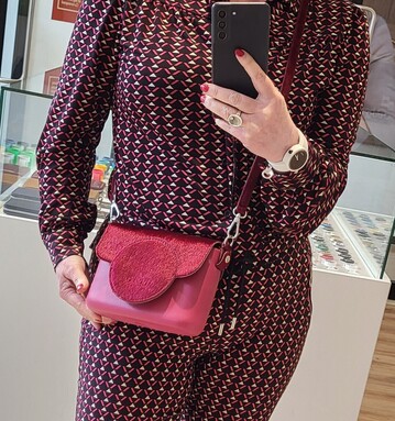 O bag pocket sangria & ponyskin india