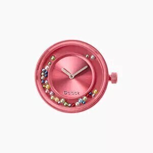 O clock dial dancing pearls grenadine