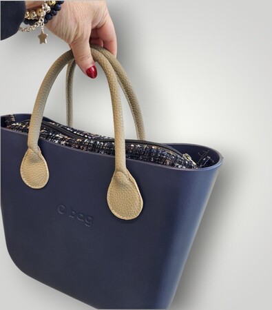 O bag mini navy blue & turtledove | Black Friday Deal