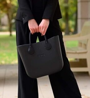 O bag mini total black