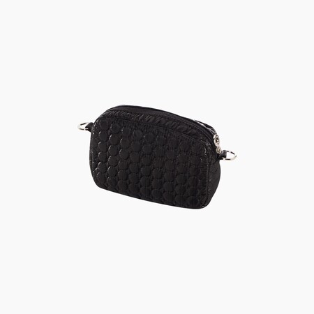 O bag pocket innerbag/extra bag | quilted nylon | black