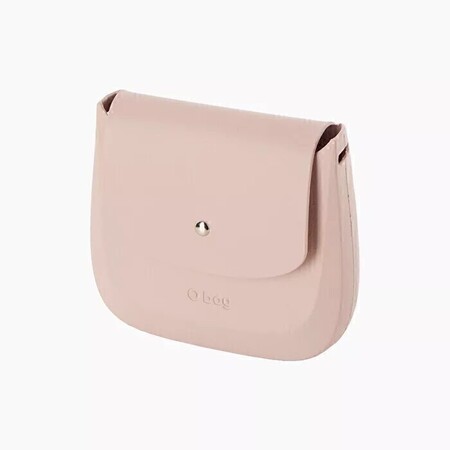 O bag chase body + flap | smoke pink