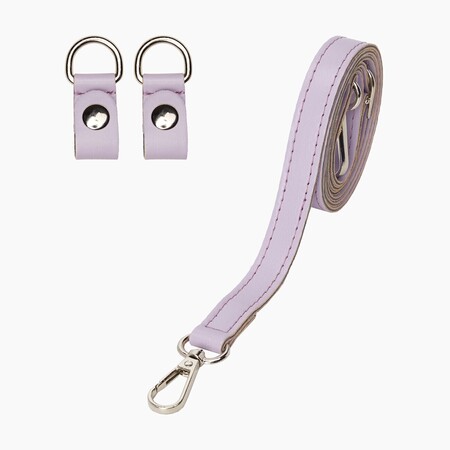 O bag shoulder strap extra slim 80/110 with clips | nappa | amethyst