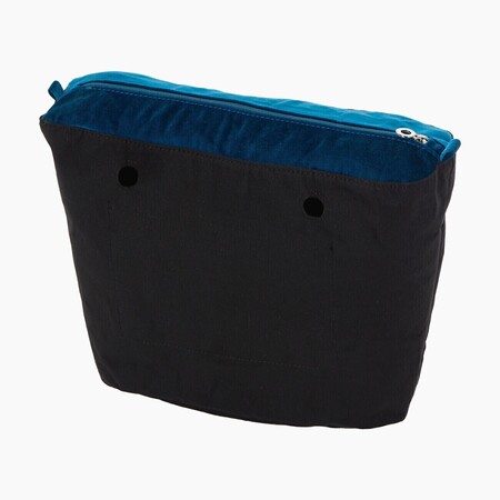 O bag classic innerbag zip-up | chenille | blue lagoon