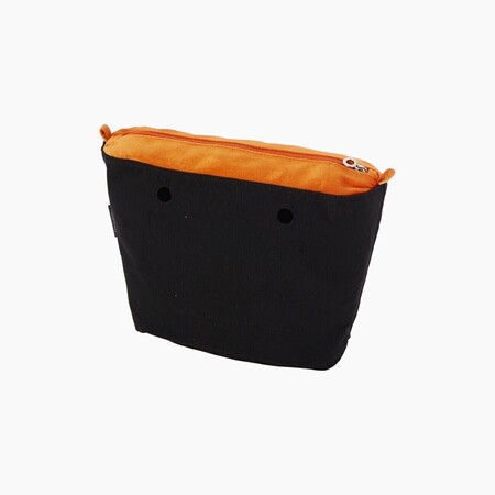 O bag mini innerbag zip-up | chenille | amber
