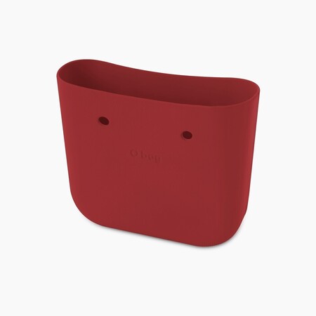 O bag mini body | scarlet red