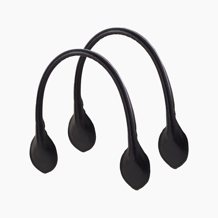 O bag short handles | sweetheart | black
