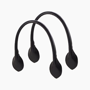O bag short handles | sweetheart | black