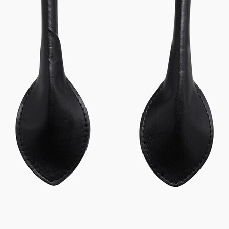 O bag short handles | sweetheart | black