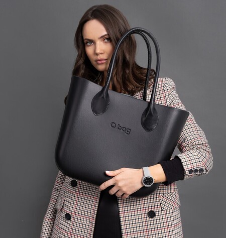 O bag classic black & chenille