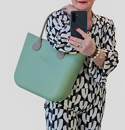 O bag classic matcha & turtledove
