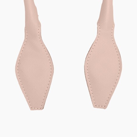 O bag short handles | rhombus | smoke pink | SALE