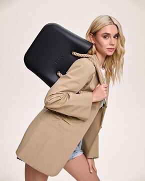 O bag mini black & natural | bestseller