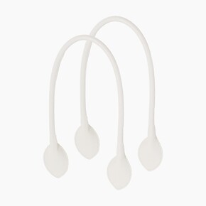O bag long handles | sweetheart | milk