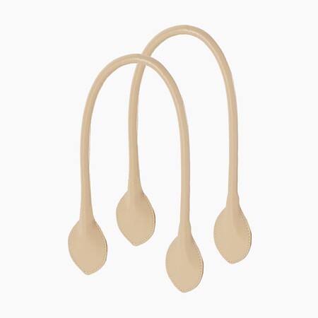 O bag long handles | sweetheart | sand