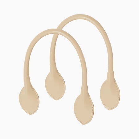 O bag short handles | sweetheart | sand
