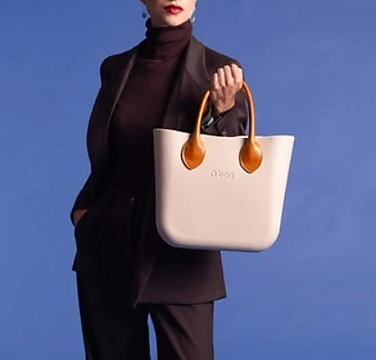 O bag mini sand & cognac | Pre-order