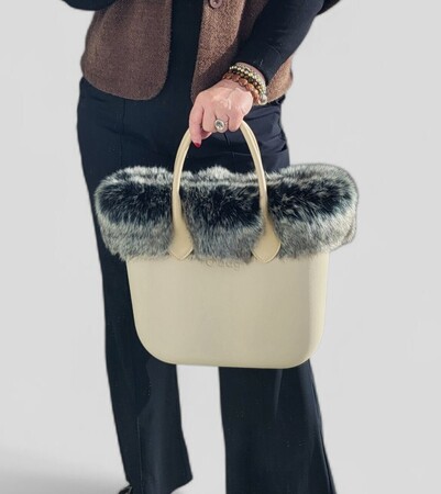 O bag mini sand & furry | Black Friday Deal