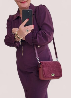 O bag pocket bordeaux & mutton | 25% korting