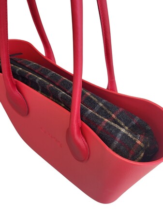 O bag classic red & tartan | SALE