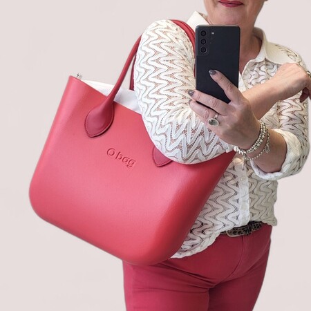 O bag classic red & white | SALE