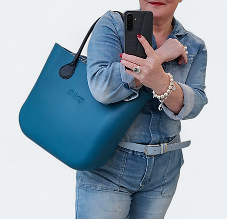 O bag classic blue lagoon & scottish  | SALE