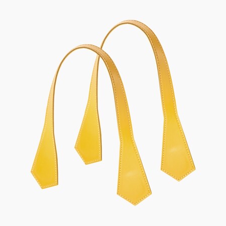 O bag short handles pointy | citrus | SALE