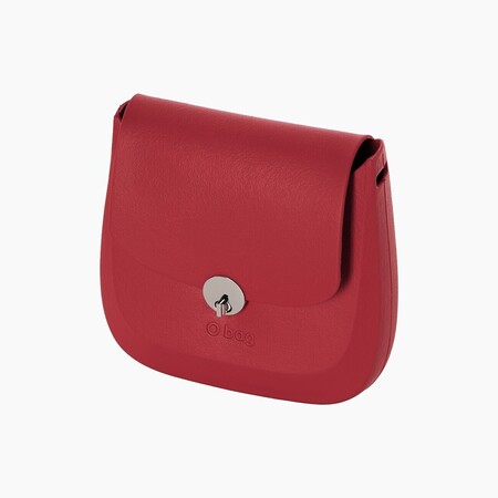 O bag chase body + flap | tomato