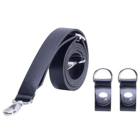 O bag shoulder strap 80/120 with buckle and clips | black