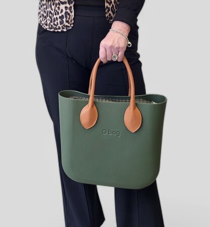 O bag mini military & cognac | SALE