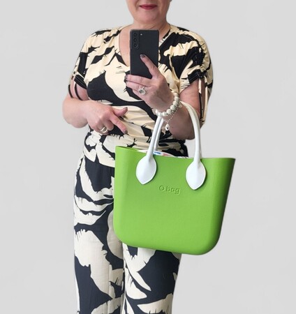 O bag mini greenery & white | SALE