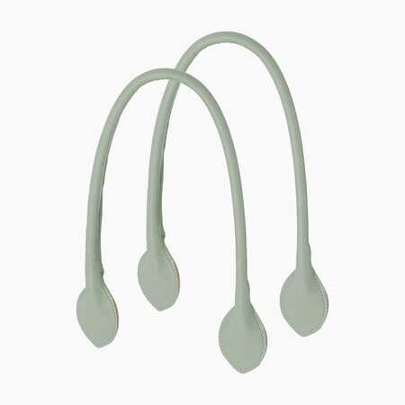 O bag long handles | sweetheart texture | matcha