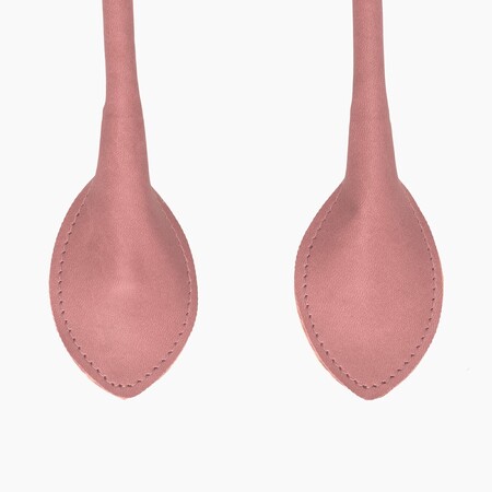 O bag short handles | sweetheart texture | blush | SALE