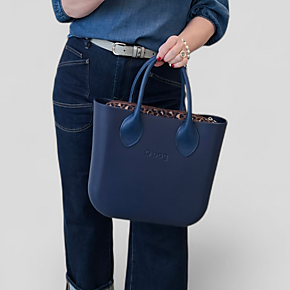 O bag mini navy blue & scottish | SALE