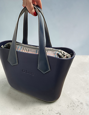 O bag mini navy blue & scottish | SALE