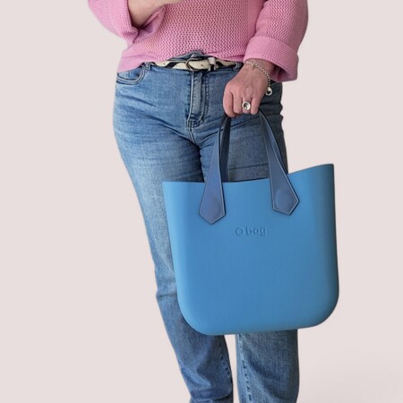 O bag mini ligh blue & denim | Voorjaarsdeal