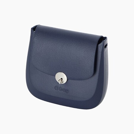 O bag chase body + flap | navy blue