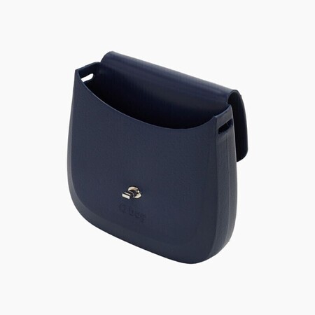O bag chase body + flap | navy blue