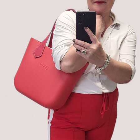 O bag mini red & white| SALE