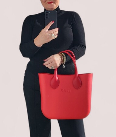 O bag mini red & black| SALE