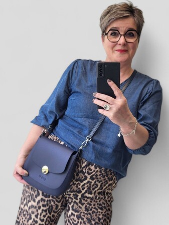 O bag chase | navy blue