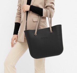 O bag classic black & rope